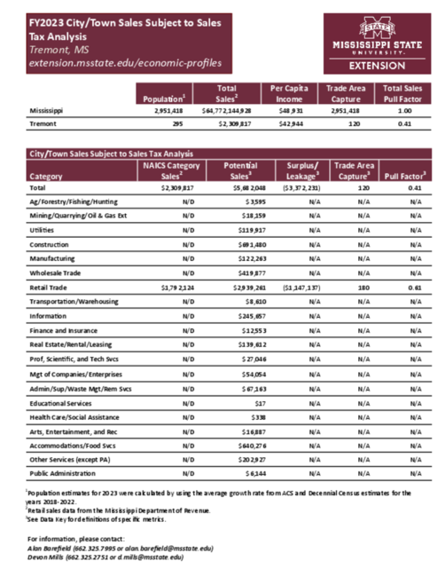 Preview of Tremont_city_retail_analysis