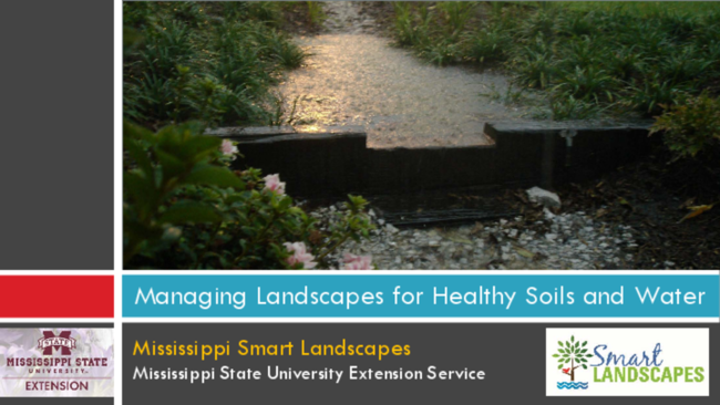 Preview of Mississippi Smart Landscapes - Managing Landscapes for Healthy Soils and Water